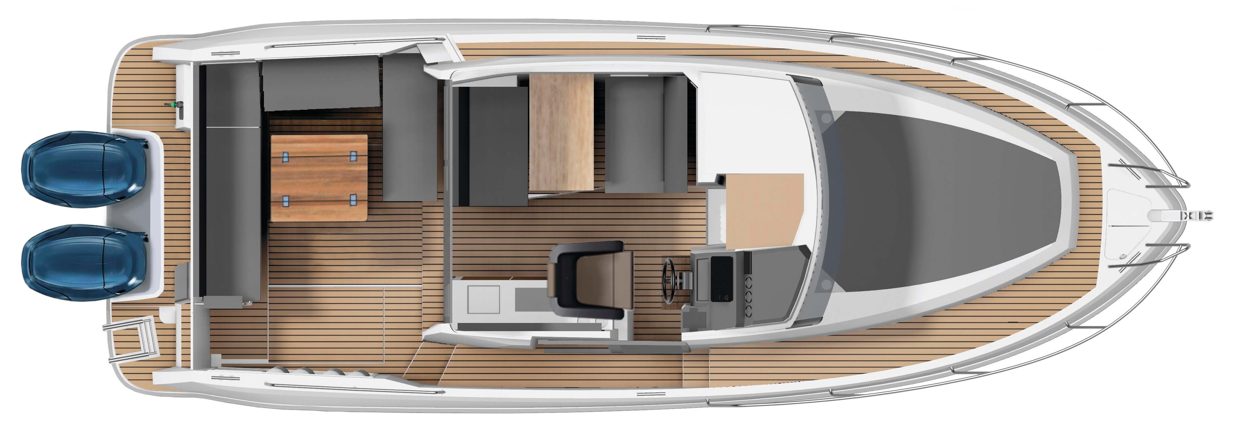 Finnmaster Pilot 8 Yerleşim Planı